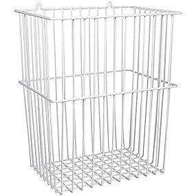 hvid ophng til lkker med vgmontering til forberedt 40x34x23cm affald til trdstativ