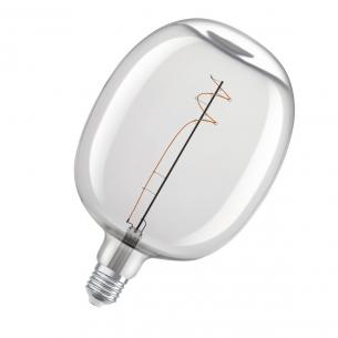 dmpbar e27 30w 827 8w 4 400lm tynd ultra filament spiral hvid ballon globe led 1906 vintage osram