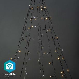 ios android m 2 x 10 s led 200 hvid klig til varm wi-fi tr led dekorativ smartlife