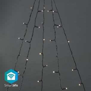 ios android m 4 x 5 s led 200 hvid klig til varm wi-fi tr led dekorativ smartlife