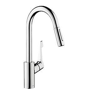 krom udtrkstud med kkkenarmatur xl cento hansgrohe