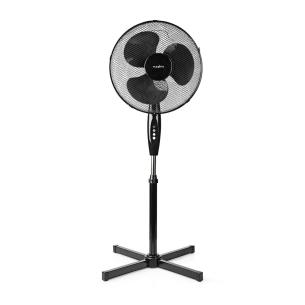 sort hjde rbar just w 45 svingning 3-hastighed mm 400 diameter gulvventilator nedis