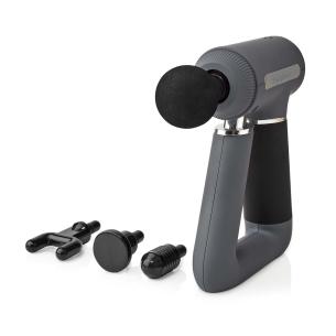 gr usb-kabel typer massage 6 opladningsbar lithium-ion indbygget batteri pistol sportsmassage nedis