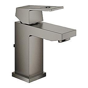 graphite hard brstet bundventil med tud 98mm hndvaskarmatur eurocube grohe