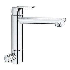 forkromet afsprring med kkkenarmatur bauedge grohe