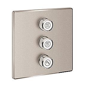 supersteel 3vent 158x158mm ventiloverdel smartcontrol grohtherm grohe