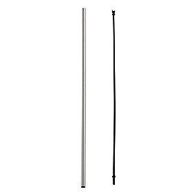 forkromet - plastrrfring m 1140mm bruserr system euphoria grohe