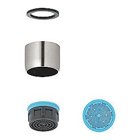 supersteel - luftblander perlator m22x1 mousseur grohe