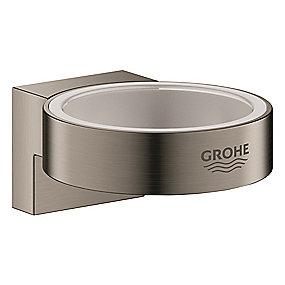 graphite hard brstet dispenser glas til 56mm vgholder selection grohe