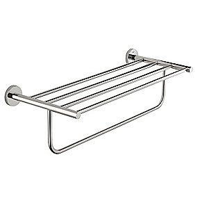 forkromet hndkldestang med 510mm hndkldehylde cosmopolitan bau grohe