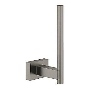 graphite hard brstet 121mm reservepapirholder new cube essentials grohe