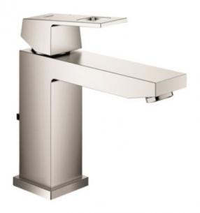 supersteel bundventil med tud 133mm hndvaskarmatur eurocube grohe