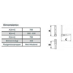 kg 350 p breevne en og vibrationsdmpere med vgkonsol tse
