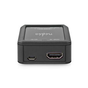 antracit automatisk earc hunstik toslink 1x audio coax 1x udgang tilslutninger input hdmi strm dc indgang tilslutninger 1-vejs converter audio digital
