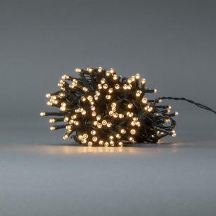batteri udendrs eller indendrs 7 lyseffekter m 40 14 hvid varm s led 192 snor lys dekorative
