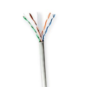 gaveske gr pvc runde indendrs m 0 100 cca utp u solid cat6 roll netvrkskabel