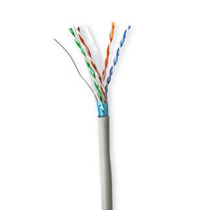 gaveske gr pvc runde indendrs m 0 100 cca utp f solid cat6 roll netvrkskabel
