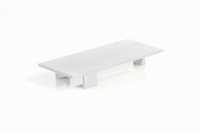 stk 2 - hvid endestykke profil hybrid