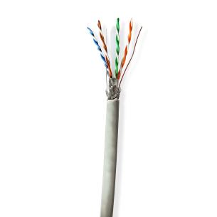 gaveske gr pvc runde indendrs m 0 100 cca ftp s solid cat6 roll netvrkskabel