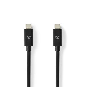 box cyaan pvc runde m 00 2 nikkelplateret gbps 20 w 240 han usb-c han usb-c 2x2 gen 0 4 usb usb-kabel