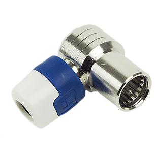 connector f quick push-on angled 5 qfa