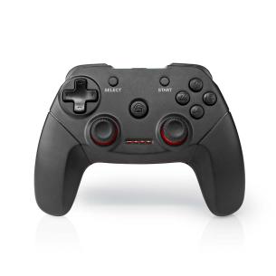 sort m 00 1 kabellngde 11 knapper antal pc batteri trdls gamepad nedis