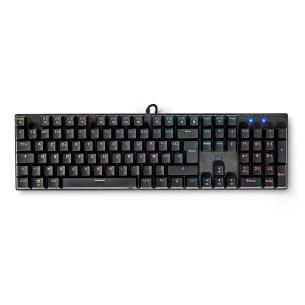 gaming m 50 1 strmkabellngde drevet usb layout fr azerty led taster mekaniske type-a usb keyboard gaming wired nedis