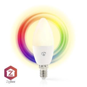 stk 1 stearinlys ios android k 6500 - 2200 hvid klig til varm rgb w 9 4 lm 470 e14 0 3 zigbee pre farve fuld smartlife nedis