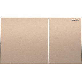 rdguld easy-to-clean-belagt brstet betjeningsplade sigma70 geberit