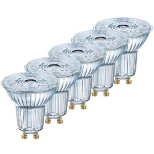 5-pak 50w dmpbar gu10 36 lumen 350 hvid kold - 840 3w 4 par16 ledvance