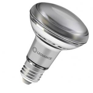 e27 60w 827 8w 4 350lm r80 led ledvance