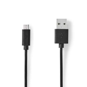 label sort pvc runde m 00 2 nikkelplateret mbps 480 w 11 han micro-b usb han usb-a 0 2 usb usb-kabel