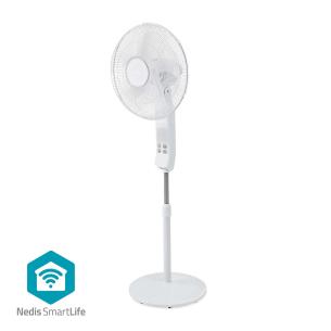 hvid ios android fjernbetjening timer 3-hastighed automatisk roterer hjde rbar just mm 400 wi-fi ventilatorer smartlife