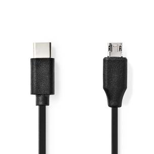 label sort pvc runde m 00 1 nikkelplateret mbps 480 w 60 han micro-b usb han usb-c 0 2 usb usb-kabel