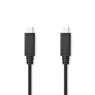 label sort pvc runde m 00 1 nikkelplateret gbps 10 30hz 8k w 100 han usb-c han usb-c 2 gen 2 3 usb usb-kabel
