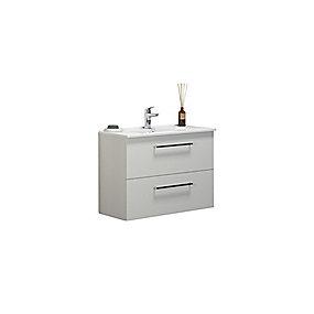 mat hvid vask mini amber skuffer 2 81cm mbelpakke mido dansani