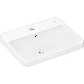 hvid overlb og hh med 450 550 hndvask nedfldet q xuniva hansgrohe