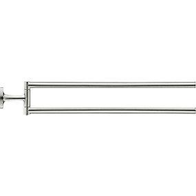 stl rustfrit brstet 390mm hndkldeholder t starck duravit
