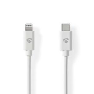 label hvid pvc runde m 00 2 nikkelplateret mbps 480 han usb-c 8-pin lightning apple 0 2 usb kabel lightning