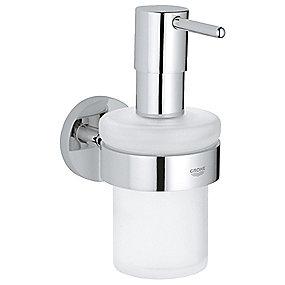 holder m forkr metal glas sbedispenser start grohe