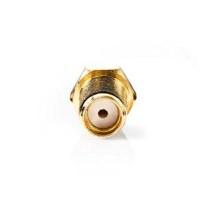 box stk 2 guld metal mm 55 2 kabeldiameter krymp ohm 50 guldplateret hun lige connector sma