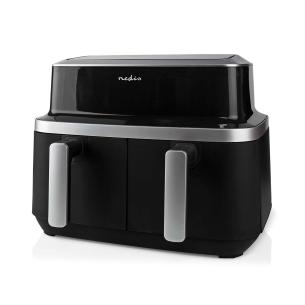 digital 10 programmer forudindstillede antal min 60 timer l 2 2x4 fryer air hot nedis