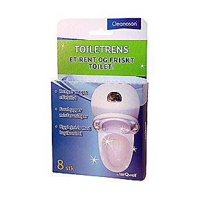 stk 8 a pakke - lugt drlig og misfarvninger fjerner tabs toiletrens cleanosan