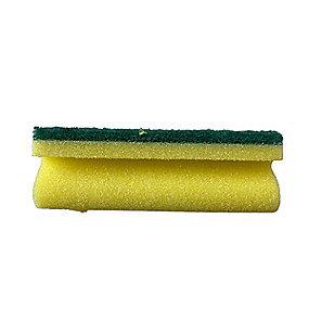 10stk a pakke reng grov greb med kvalitet prof grn gul 5cm 13x7x4 skuresvampe