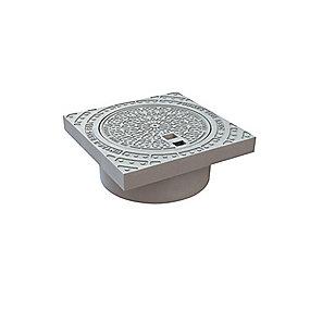 b125 sg-jern ls med 425mm dksel med karm firkantet basic rj