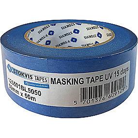 bl bestandig uv afdkningstape 50mmx50m tape uv stokvis
