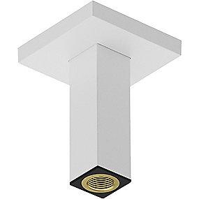 hvid mat 2 1 cm 10 e loftbefstigelse hansgrohe