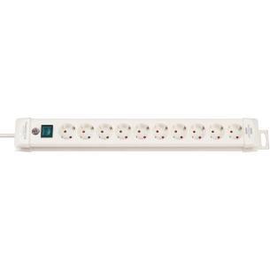f type beskyttelseskontakt - hvid m 00 3 10-vejs premium-line sokkel forlngelse