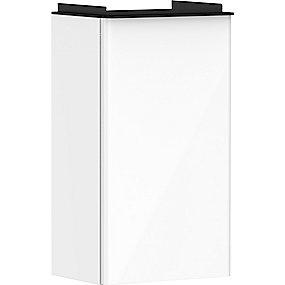 hgl hvid venstre drhngsel 245 340 vaskeskab q xelu hansgrohe