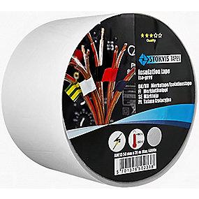 isogr temperatur lav hj til klber kraftig med 50mmx20m isoleringstape pvc stokvis
